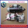 Factory price Komastu S4D120 excavator alternator engine generator 600-821-3350 0-33000-2280 #5 small image