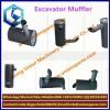 Factory price E120B Exhaust muffler Excavator muffler Construction Machinery Parts Silencer #5 small image