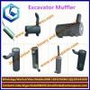 Factory price EX100-3 Exhaust muffler Excavator muffler Construction Machinery Parts Silencer #5 small image