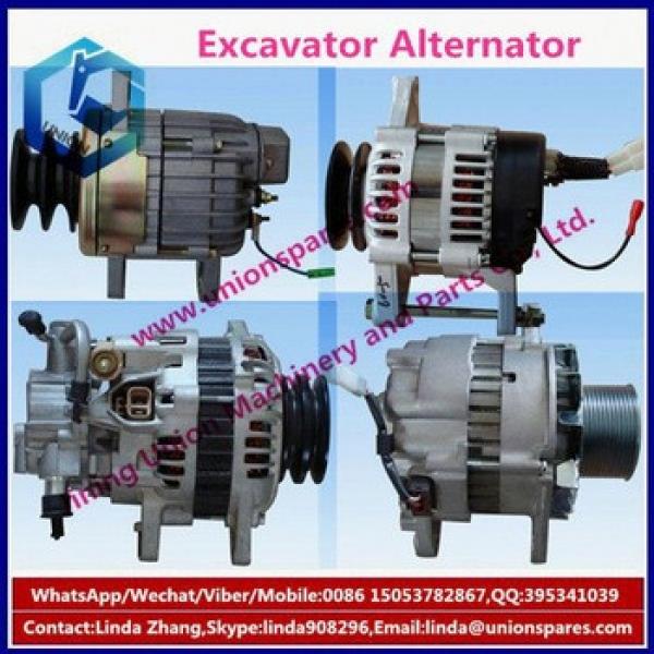 Factory price PC200-6 excavator alternator 24V 25A engine generator 600-821-6190 0-33000-6580 #5 image