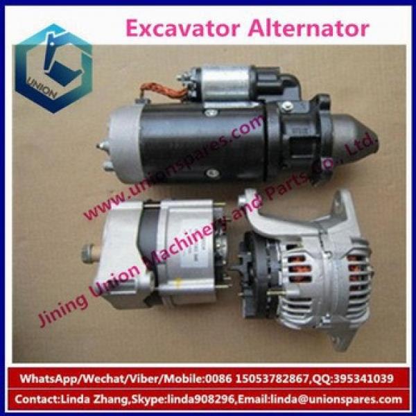 Factory price Komastu S4D120 excavator alternator engine generator 600-821-3350 0-33000-2280 #5 image