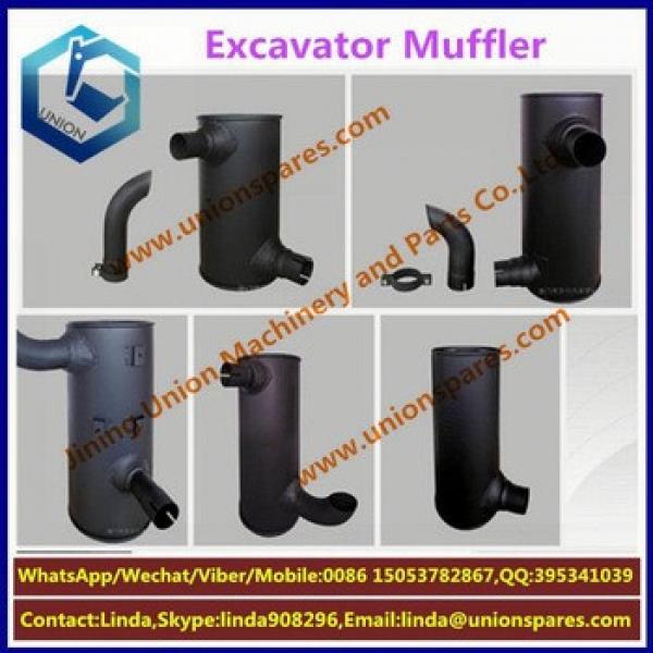 Factory price D31-16 Exhaust muffler Excavator muffler Construction Machinery Parts Silencer #5 image