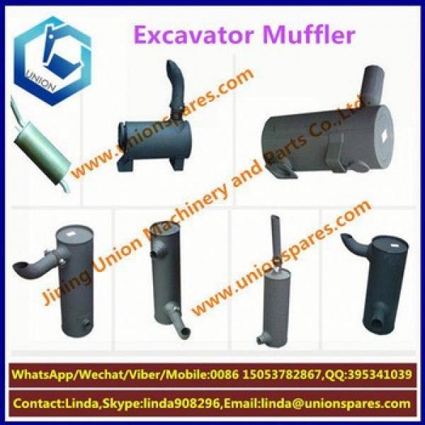 Factory price EX120-5 Exhaust muffler Excavator muffler Construction Machinery Parts Silencer #5 image