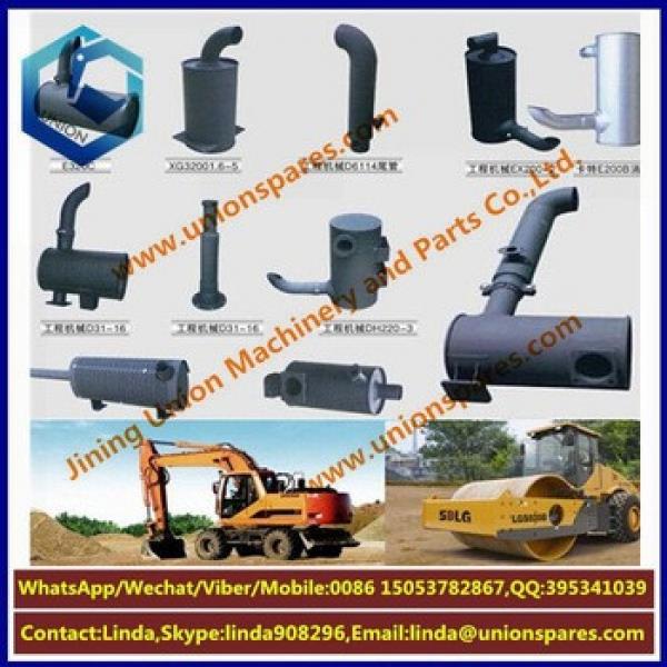 Factory price R290-5 Exhaust muffler Excavator muffler Construction Machinery Parts Silencer #5 image